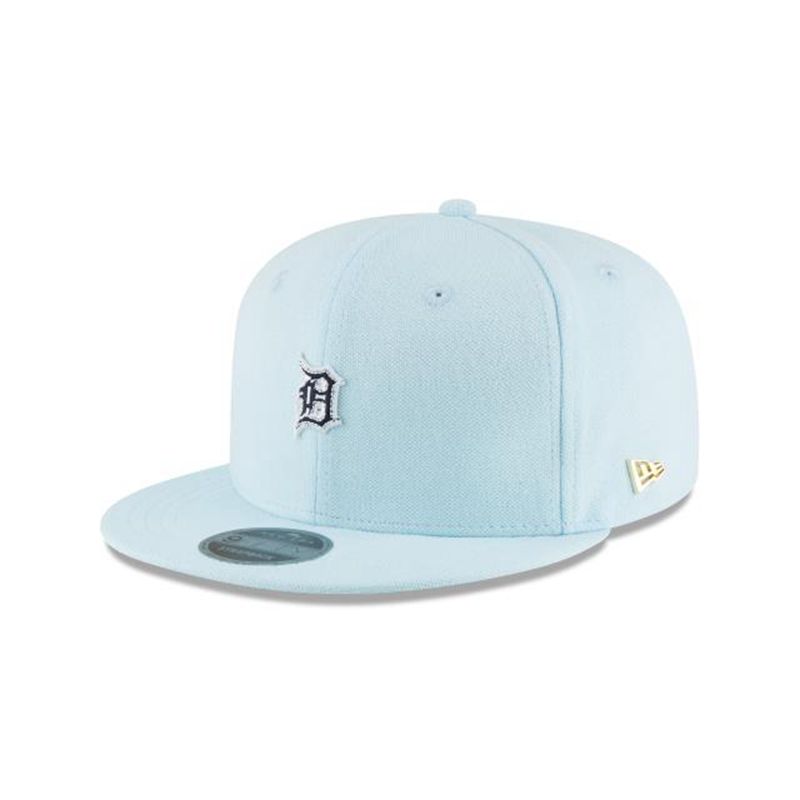 MLB Detroit Tigers Micro Stitch 9Fifty Snapback (ZYW2782) - Blue New Era Caps